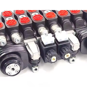 วาล์วควบคุมทิศทางไฮดรอลิกแบบแยกส่วน SD8 8 สปูล สำหรับอุปกรณ์อุตสาหกรรม - Product Image 5
