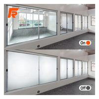 PDLC Gebäude-Fensterfolie Privatsphäre Selbstklebende Intelligente Glasfolie für Büro Apartment Hotel Krankenhaus - Dekorative Wärmeisolierung