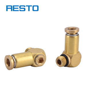 Raccord de Cylindre RESTO K4-M5 pour Machine d'Impression, Raccords de Vanne Solénoïde <span class=keywords><strong>EISELE</strong></span> AD6, Joint Rotatif en Cuivre - Product Image 3