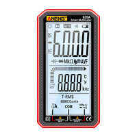 Multimeter Multifungsi Layar Besar Digital Presisi Tinggi Penguji Kapasitansi Tegangan Anti-Api Meter Universal Baru