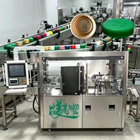 Machine de détection des défauts des bouchons en plastique, machine d'inspection visuelle des bouchons avec écran tactile PLC, passage rapide entre les produits