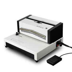 Machine à Relier Électrique A4 à Spirale Métallique Perforeuse et Relieuse de Bureau pour Reliure de Feuillets Mobiles et de Calendriers - Product Image 2