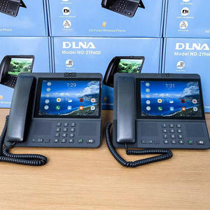 โทรศัพท์ไร้สายแบบแอนดรอยด์พร้อมช่องใส่ซิมช่องเสียบซิมอุปกรณ์ไร้สายสำหรับใช้ในครัวเรือน - Product Image 2