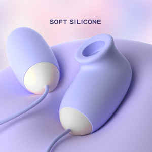 2 In-1 sevimli manyetik saklama kutusu aşk yumurta vibratörler kadın klitoris stimüle vibratör seks oyuncak kadınlar için nokta toptan - Product Image 6