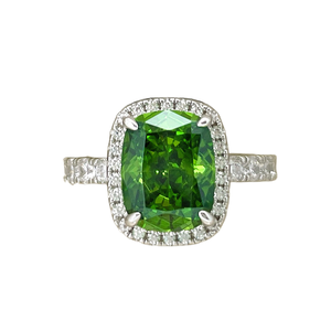 Nuevo Anillo de Plata S925 con Incrustaciones de Circonio 5A de 8 * 10, Color Azul Marino, de Lujo y Moda, para Mujer, <span class=keywords><strong>Venta</strong></span> Directa - Product Image 6