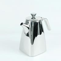 Cafetière en acier inoxydable certifiée LFGB, théière polie miroir, cafetière à café pour café