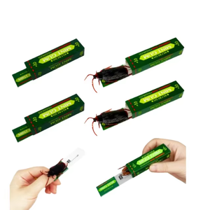 Jouet farceur fausse cafard en mini-boîte de chewing-gum, jouet de <span class=keywords><strong>blague</strong></span> en plastique, pour le Poisson d'avril, Halloween, cadeau de fête, tour de farce amusant, OEM - Product Image 2
