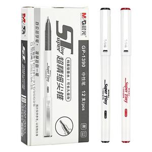 Bolígrafo de Gel Chenguang GP1390 ST, Punta Ultrafina Cónica de 0.5 mm, Bolígrafo de Escritura para Oficina y Escuela, Tinta Negra, Azul y Roja, Cuerpo de Plástico - Product Image 5