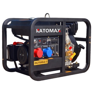Katomax 파워 5kw/6kw/7kw 핫세일 공장 가격 휴대용 디젤 발전기 빠른 배송 - Product Image 4