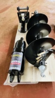 Tarière hydraulique WEIXIANG WXEA1500 pour excavatrices de 1 à 2 tonnes, tarière en acier allié haute résistance pour une longue durée de vie