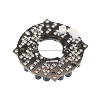 30 lampes 850nm lampe infrarouge 5mm perle adaptée à l'objectif 2.8mm 3.6mm 4mm