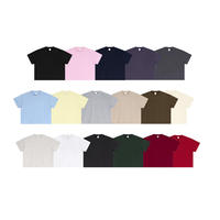 T-shirt essentiel streetwear pour homme en coton uni à manches courtes, coupe ample et carrée, respirant, imperméable, best-seller