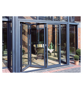 JBD en gros insonorisé <span class=keywords><strong>accordéon</strong></span> bi pli pliant <span class=keywords><strong>fenêtre</strong></span> et <span class=keywords><strong>porte</strong></span> en bois coulissante pli fenêtres et portes en aluminium - Product Image 2