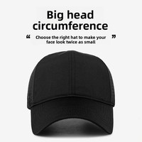 Casquette de baseball personnalisée à séchage rapide, visière incurvée, fermeture snapback, maille découpée au laser, casquette de golf pour hommes et femmes, grande taille