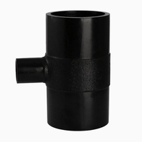 Raccord en plastique HDPE à soudure par fusion bout à bout, raccord à col long de 20 à 1200 mm