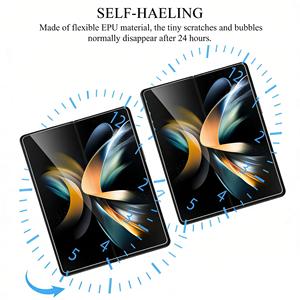 ฟิล์มไฮโดรเจล TPU แบบใส HD ป้องกันการแตก 3 มิติ ผลิตตามสั่งสำหรับ Samsung Galaxy Z Fold 6/7/8 ซ่อมแซมตัวเองได้ - Product Image 2