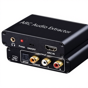 Extractor de <span class=keywords><strong>Audio</strong></span> ARC 4K HDTV, Aleación de Aluminio, Óptico, USB, SPDIF, Coaxial, Estéreo L/R, <span class=keywords><strong>Adaptador</strong></span> de Conector de <span class=keywords><strong>3.5</strong></span> mm, Conversor de Canal de Retorno - Product Image 5