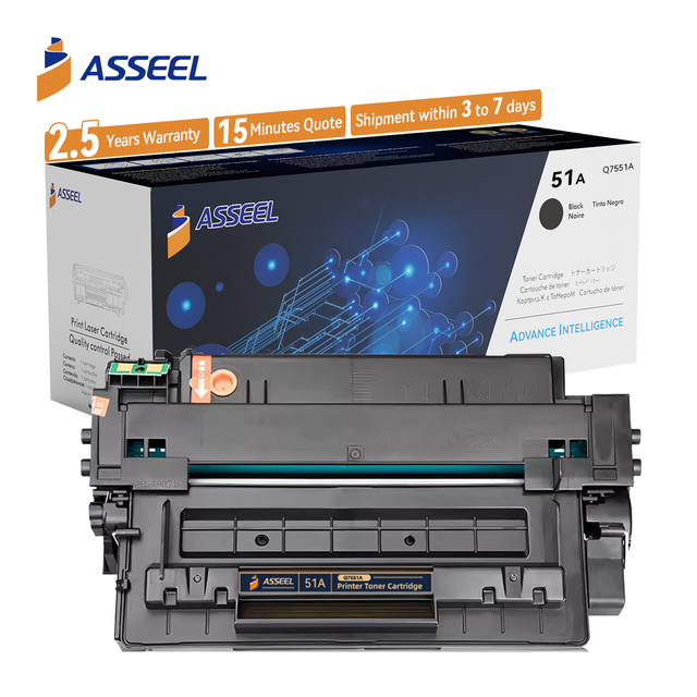 Compatible HP 51A Q7551A A+ Grade Laser Toner Cartridge for HP Laser P3005 P3005D P3005N P3005DN P3005X P3004 Printer
