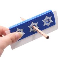Trucs de magie avec des pièces de monnaie qui pénètrent dans un crayon en plastique, magie des pièces de monnaie qui pénètrent dans un crayon, jouets de magie, accessoires de magie amusants pour débutants