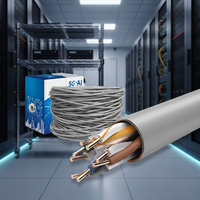 Pabrik Kabel ST Memproduksi Kabel LAN Cat6 Berkualitas Tinggi untuk Jaringan UTP 250MHz dengan Selubung PVC, Panjang & Warna Dapat Disesuaikan