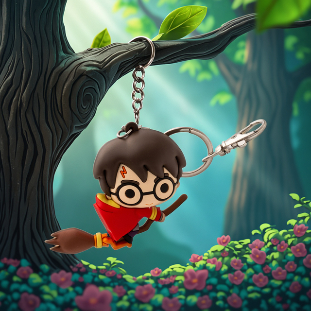 For Harry Potter Hot Toys Gift Set 3D Soft PVC Figures Hot Collection