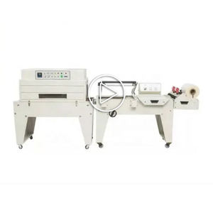 Máquina Automática de Envasado de Plástico con Película POF 5540+BSN4020 con PLC para Sellado por Termocontracción de Alimentos - Product Image 1