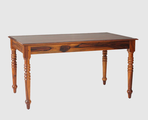 Juego de Comedor Moderno y Duradero de Madera de Sheesham Tallada, 4 Sillas, Muebles de Comedor de Madera Sólida para Cocina, Comedor, Cafetería e Interiores - Product Image 6
