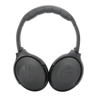 Headset VCOM Active Noise Cancellation Over Ear Wireless V5.0 untuk Ponsel, Komputer, Laptop