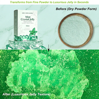 Kit de pédicure spa à la menthe en 4 étapes avec gelée de cristaux |   Choix du salon de manucure |   Détoxification et revitalisation des pieds |   Vente en gros OEM entièrement personnalisée