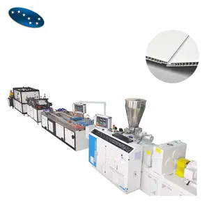 Plastic PVC ceiling wall panel sheet profile extruder extrusion machine line for house decorate