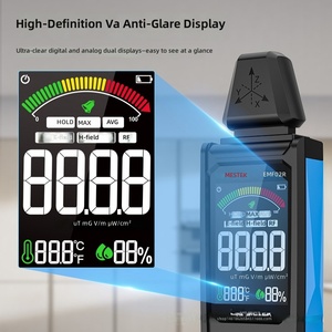 Détecteur de rayonnement électromagnétique portable EMF02R, compteur EMF haute fréquence, dose de rayonnement <span class=keywords><strong>pour</strong></span> dispositif d'alarme domestique et industriel - Product Image 3
