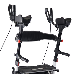 アルミ製直立型歩行器（アームサポート付き）CE ISO認証取得済み、高齢者/障害者向け、耐荷重136kg - Product Image 5