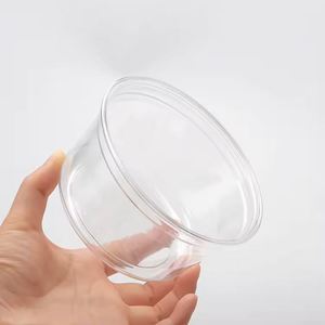 Tazones de Ensalada Desechables de PET Libres de BPA, Transparentes, Ecológicos, Aptos para Alimentos, con Tapa para Llevar, en Tamaños de 8oz, 12oz, 16oz, 24oz y 32oz - Product Image 2