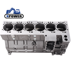 บล็อกเครื่องยนต์ดีเซล 6CT 6CTA บล็อกกระบอกสูบ R290LC-3 R290LC-7 R300LC-7 R250LC-7 PC300-6 อะไหล่รถขุด - Product Image 1