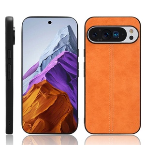 Étui en cuir PU rétro de conception de suture pour Google <span class=keywords><strong>Pixel</strong></span> 9 Pro 4 XL / 9 8 7 6 Pro / 8a 7a 5a <span class=keywords><strong>4a</strong></span> 3a étui de Protection de couverture arrière mat - Product Image 2