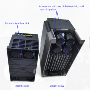 ZONCN Z8000 series inverter di controllo vettoriale ad alte prestazioni close <span class=keywords><strong>loop</strong></span> profibus CANlink VFD per apparecchiature di campo CNCoil per ascensori - Product Image 6