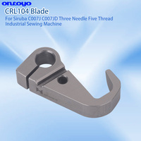 Porte-couteau CRL104 Blade Strong H, porte-couteau gauche pour machine à coudre industrielle Siruba C007J C007JD à trois aiguilles et cinq fils
