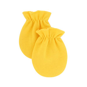 ถุงมือผ้าฝ้ายเนื้อนุ่มสำหรับเด็กทารกในฤดูหนาวถุงมือสีทึบสำหรับทารกแรกเกิด - Product Image 5