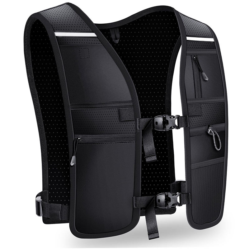 Gilet De Pêche - Non Spécifié - Léger - Respirant - Multi-poches - Camouflage Rouge