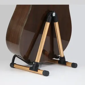알루미늄 합금 접는 수직 기타 스탠드 A 프레임 기타 액세서리 - Product Image 5