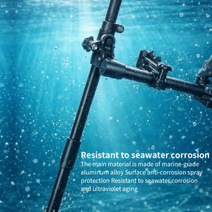 VINmounts Livescope Fish Finder Transducer Mount for Garmin/Lowrance, Compatible with RAM Mounts C Size/1.5'' Double Socket Arm - Product Image 4