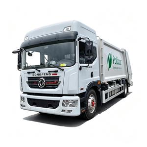 Camion compacteur de déchets à chargement arrière de grande capacité pour les déchets municipaux - Product Image 1