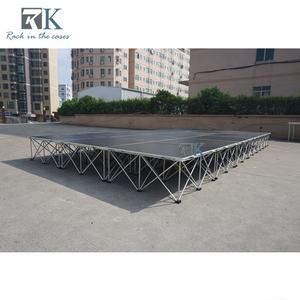 Square 4ft*4ft <b>Wooden</b> Platform Stage Performance Lightweight Staging - Product Image 5