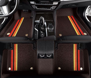 Alfombrillas de <span class=keywords><strong>Coche</strong></span> Modernas de Cuero Ecológico de Cobertura Total, Antideslizantes, Impermeables, Protección para Todas las Estaciones, Hechas a Medida para las Series 5 y 3 - Product Image 2