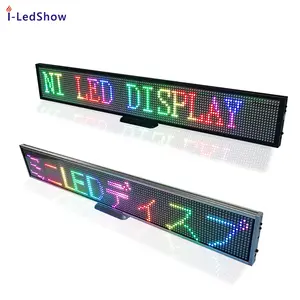 Iledshow elektronik led kaydırma mesaj panosu hareketli burcu mini led ekran