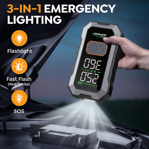 Avviatore di Emergenza per <span class=keywords><strong>Auto</strong></span> 12V 4500A con Pompa d'Aria Multifunzione - Product Image 3