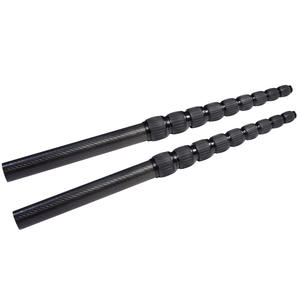 Poste de fibra de carbono Parasol telescópico Outrigger Filamento Winding Pole Mast Pole 30mm Tubo de tubo redondo de fibra de carbono 2M - Product Image 6