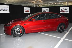 <span class=keywords><strong>Tesla</strong></span> <span class=keywords><strong>Model</strong></span> <span class=keywords><strong>3</strong></span> Berline 2024 à propulsion arrière, véhicule électrique tendance, 5 places, taille moyenne, occasion, provenance Chine, conduite à gauche - Product Image 5