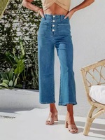 Vente en gros de fagots de jeans bon marché pour balles de vêtements en jeans pour femmes