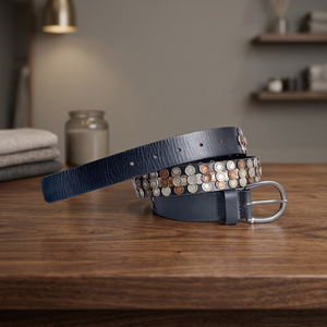 Premium Black Casual <b>Belt</b> for Women with Custom Logo and Personalized Packaging - Product Image 2